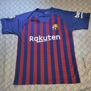 FCB Rakuten Jersey  Football Soccer Size Large